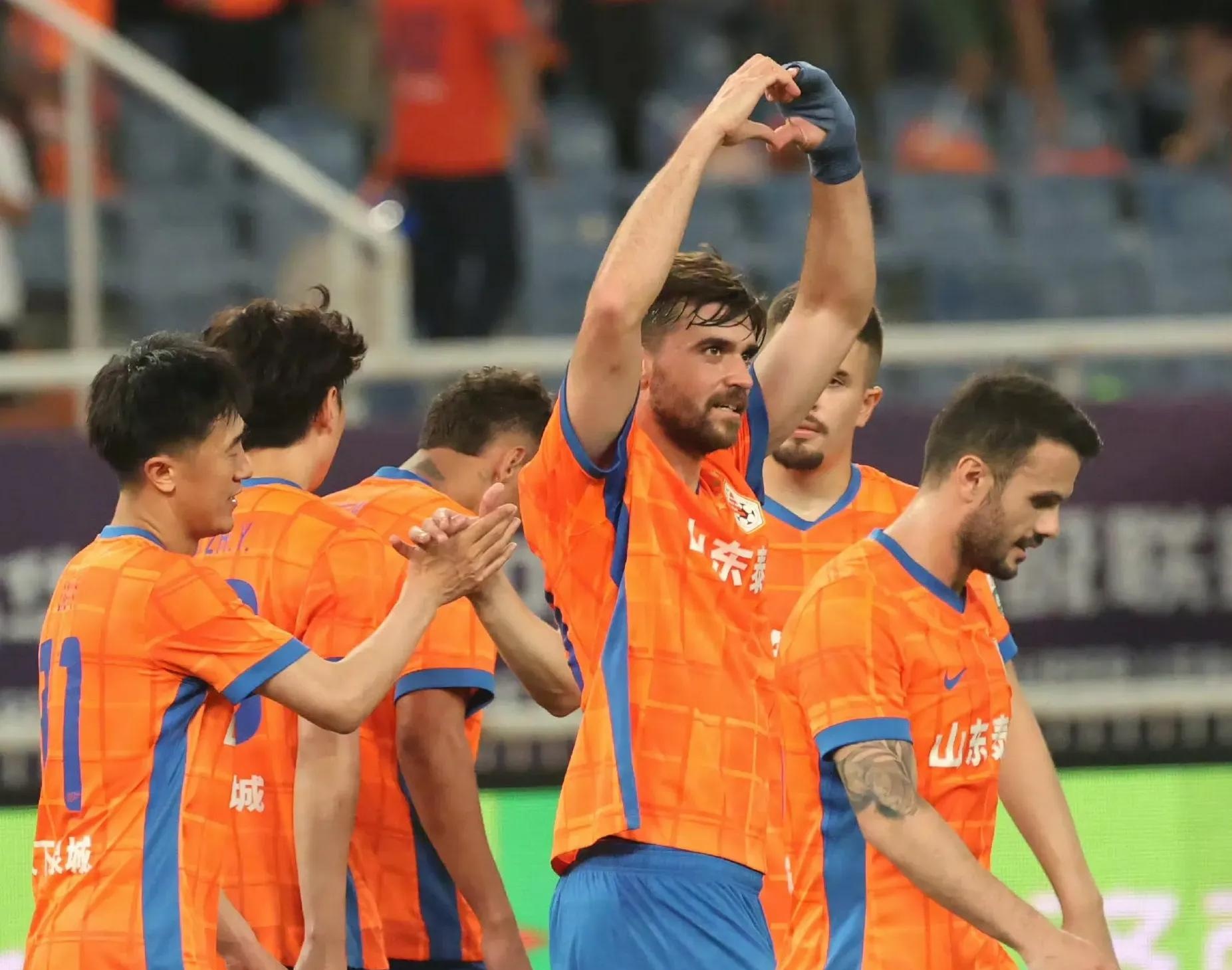2024中超联赛第5轮山东泰山进球锦集